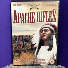 Apache Rifles, DVD Video, Audie Murphy, Michael Dante, Region 0, Free Postage