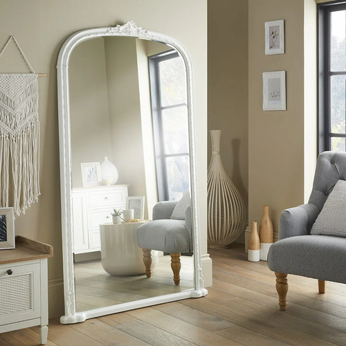 Leaner mirror mayfair antique - mayfair,