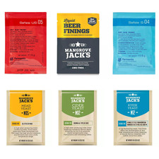 Mangrove Jack's - SafAle - Yeasts - Finings - Beers - Ales - Cider - Mead