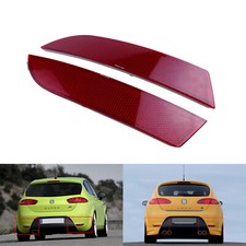 Red lens rear - red, bumper