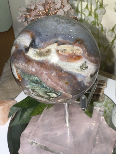 Large colourful ocean jasper - colourful,