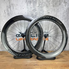 Low Mile! Bontrager Aeolus RSL 75 Carbon Tubeless Disc Brake Wheelset 700c 1817g