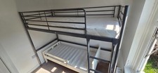 IKEA Svarta metal bunk bed