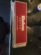 Mahou Bar Runner Beer Drip Rubber Mat Wetstop Brand New 