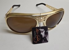 Elvis Presley Sun Glasses Gold