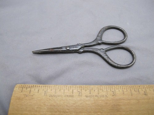 Antique steel embroidery - antique,