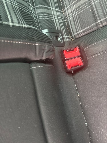 Seat belt rear stalk centre - belt,