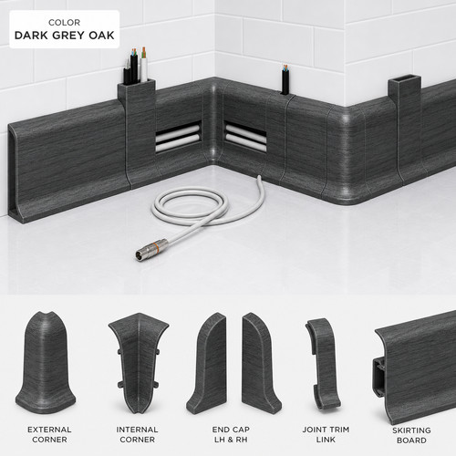 Premium pvc skirting board - pvc,