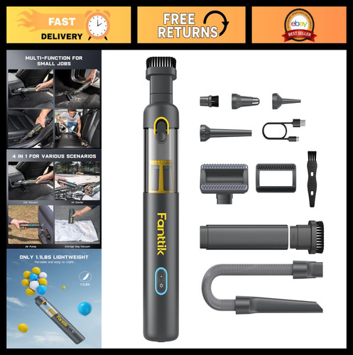 Mini cordless handheld - 4-in-1,