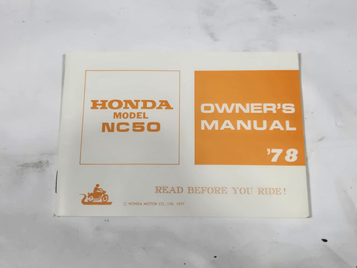 1978 honda nc50 - 1978,