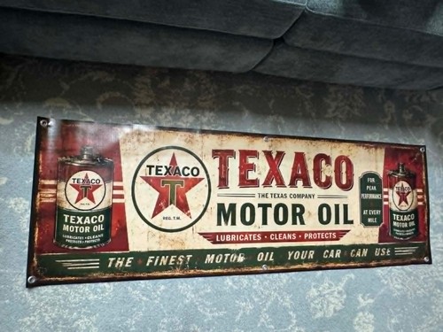 Vintage texaco motor - motor, oil