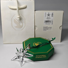 Swarovski 2025 Xmas Tree Ornament 5691172  Limited Annual Edition Crystal Bauble
