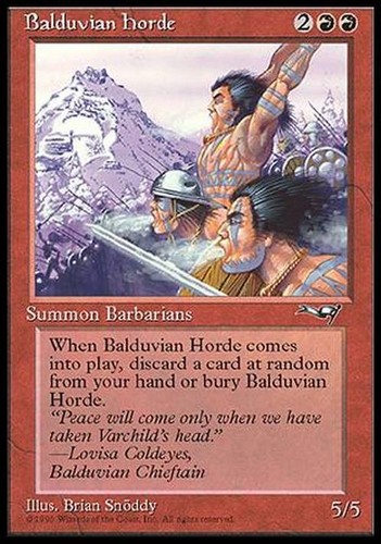 Balduvian horde alliances - horde,