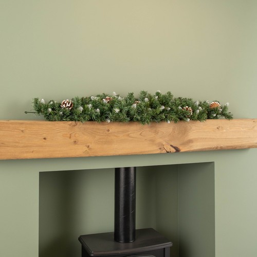 90cm snow king fir - snow, christmas