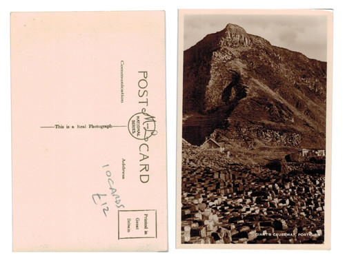 Postcard giant s causeway - postcard,