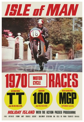 Vintage isle man 1970 - isle,