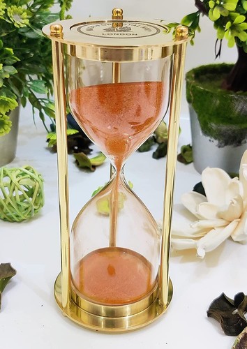 Brass vintage sand - vintage, timer