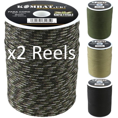 Military 100m para cord - para, reel