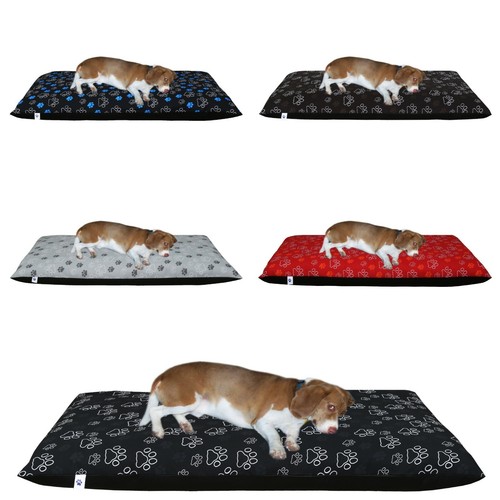 Dog bed removable zipped cover - bed,
