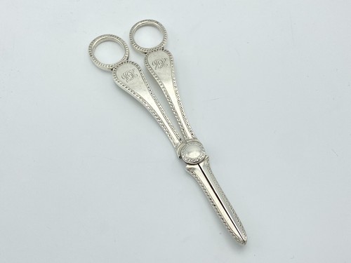 Antique solid silver - antique, grape