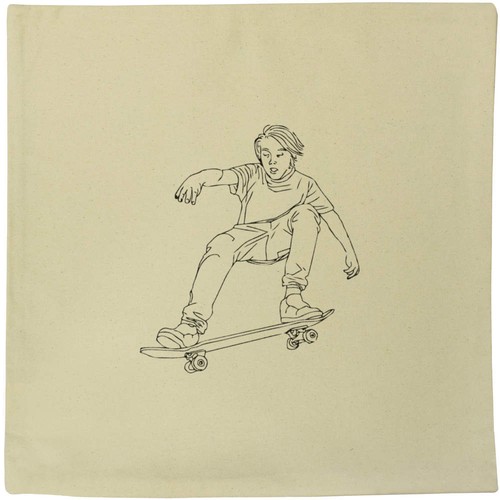 Young skateboarder canvas - 'young,