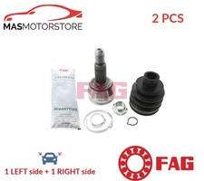 DRIVESHAFT CV JOINT KIT PAIR FRONT WHEEL SIDE FAG 771 0257 30 2PCS A NEW