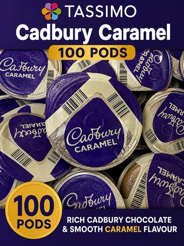 100 tassimo cadbury caramel - x,