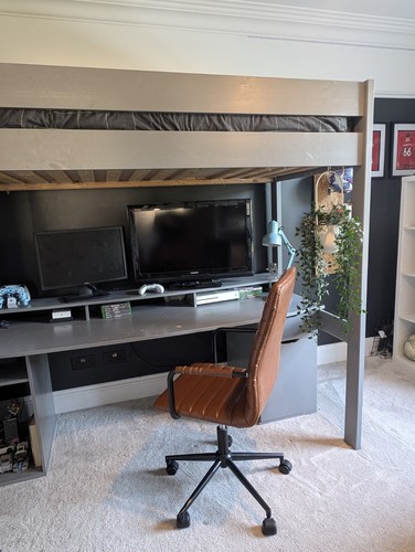 High sleeper bed - bed, gaming