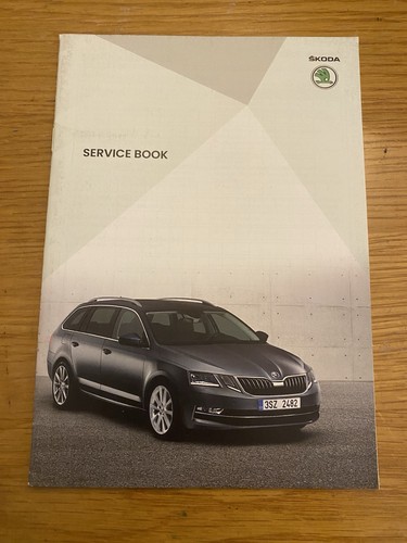 Skoda service book stamped - skoda,