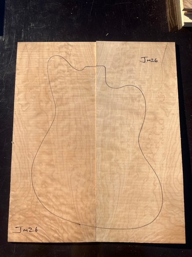 Quilted oregon maple - quilted,