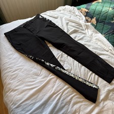 Men’s Zara Dress Trousers With Sequin Design 32/30