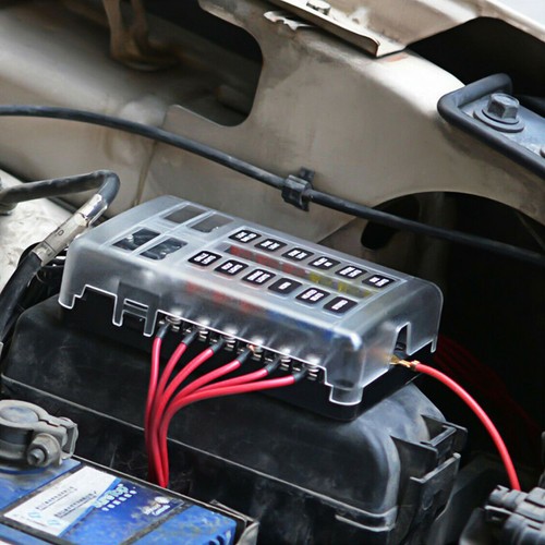 Fuse box with bus blade - box,