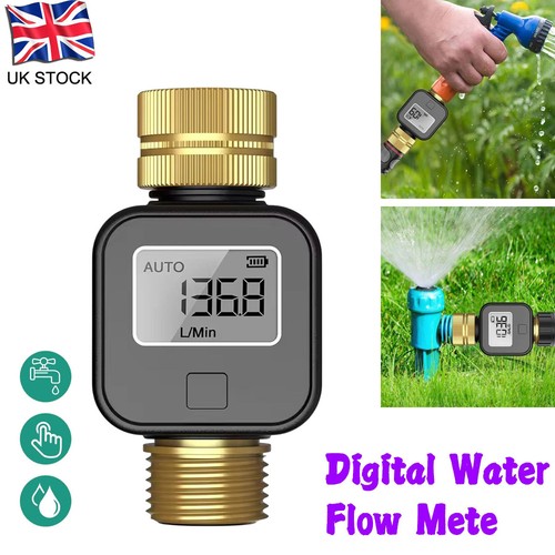 Digital water flow meter ipx5 - water,