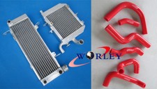 Alloy radiator+hose for HONDA
