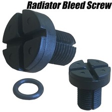2x Radiator Hose Bleed Vent Screw Seal For BMW E30 E39 E46 E81 E87 E90 E91 X3 X5