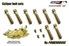 Suzuki GSX 1400 K1-K7 Stainless joint bolt set Tokico 6 pot front brake calipers