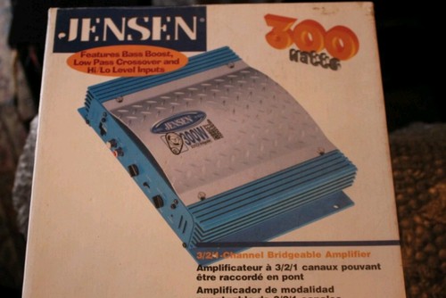 Jensen car amplifier 300watt - car,