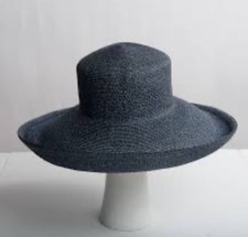 Vtg Panama Natural Raffia Wide