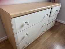 1 X Chest Of Drawers And 1x Bedside Cabinet. Top Drawer Doesn’t Close Properly.