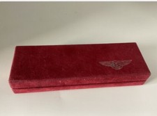 Vintage Burgundy Empty Bentley Car Pen  Presentation Box