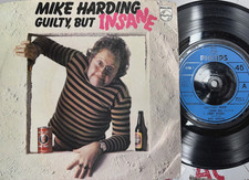 MIKE HARDING ''GUILTY, BUT INSANE'' (3 TRACK EP) PICTURE SLEEVE 7" RECORD 1977