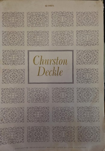 Churston deckle pale - deckle,