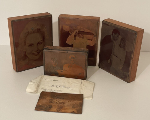 Antique copper plates - copper,