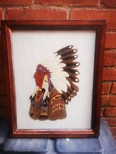 VINTAGE WOOL WORK CROSS STITCH