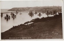 Brixham From The Battery 17677 Real Photograph Postcard Chapman & Son
