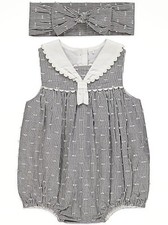 Baby Girls Black and White