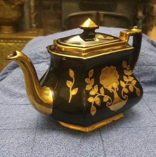 Antique black gold gilt - antique, &