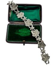 Vintage Silver Tone Marcasite