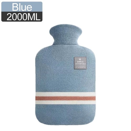 Hot water bottle with soft - hot,