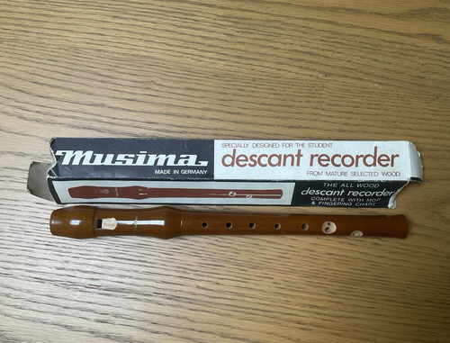 Musima descant recorder key - ,